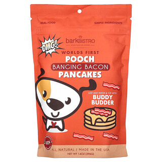 Bark Bistro, World's First Pooch Pancakes, Banging Bacon, 14 oz (396 g)