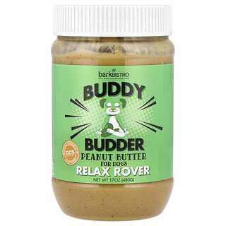 Bark Bistro, Buddy Budder, Relax Rover, Peanut Butter, 17 oz (480 g)