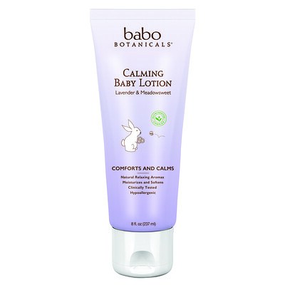 Babo Botanicals Успокаивающий лосьон для детей с лавандой и можжевельником, 8 ж. унц. (237 мл)