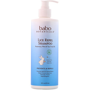 Отзывы о Бабо Ботаникалс, Lice Repel Shampoo, 16 oz (473 ml)