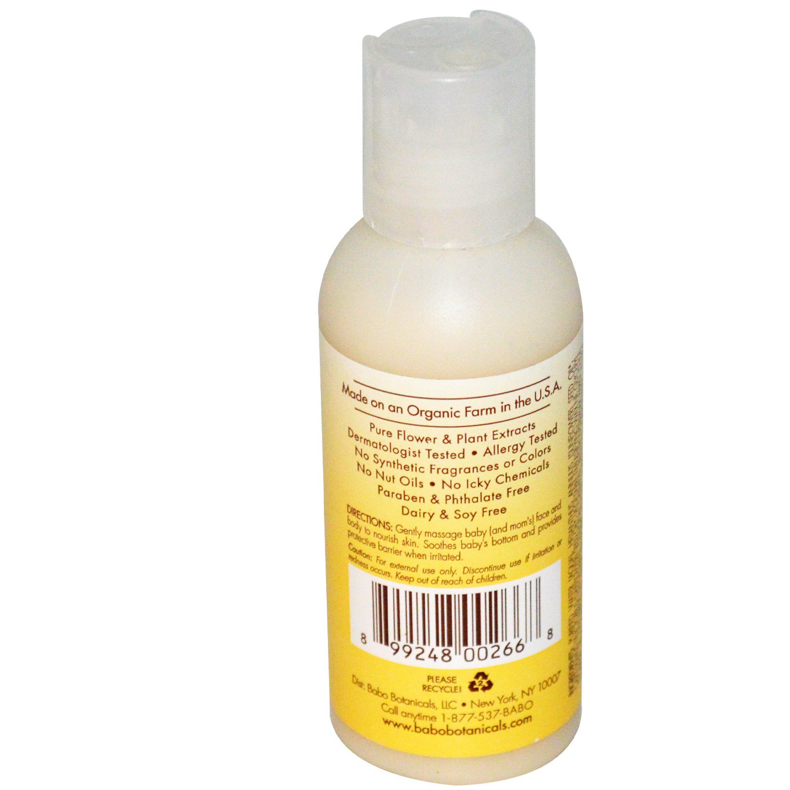 babo botanicals oatmilk calendula moisturizing baby lotion