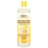 Babo Botanicals, Jabón líquido y baño de burbujas humectante para bebés, avena y caléndula, 15 onzas líquidas (450 ml)