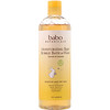 Babo Botanicals, Moisturizing Baby Bubble Bath & Wash, Oatmilk Calendula, 15 fl oz (450 ml)