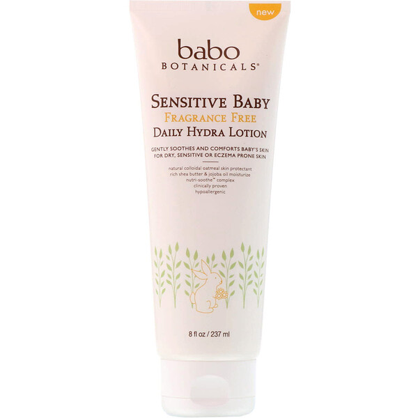 Sensitive Baby, Daily Hydra Lotion, Fragrance Free, 8 fl oz (237 ml)