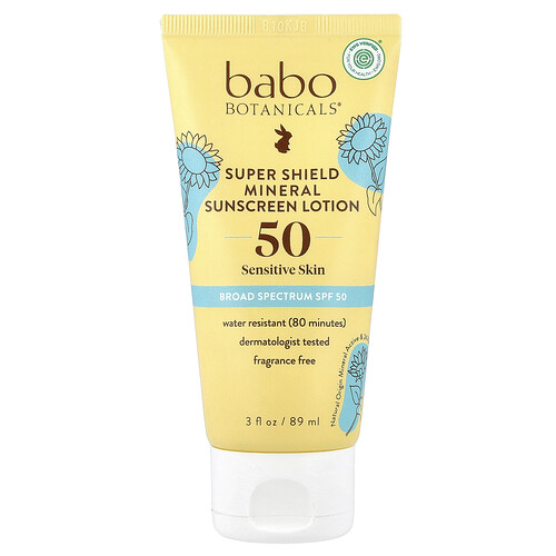 Babo Botanicals, Sheer Mineral Sunscreen, SPF 50, ohne Duftstoffe, 89 ml (3 fl. oz.)