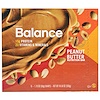 Balance Bar, 栄養補給バー、ピーナッツバター、6本、各50g