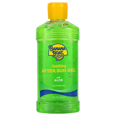 Banana Boat Soothing After Sun Gel with Aloe, 8 fl oz (236 ml)
