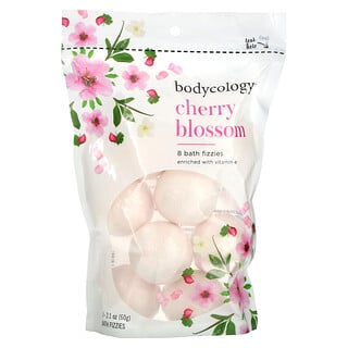 Bodycology, Cherry Blossom, 8 Bath Fizzies, 2.1 oz (60 g)