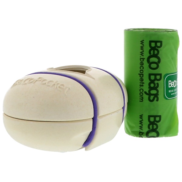 Beco Pets, Beco Pocket, The EcoFriendly Bag Dispenser, Natural, 1 Beco