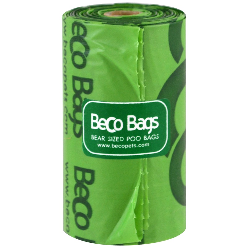 Beco Pets, EcoFriendly Poop Bags, 60 Degradable Bags, 4 Rolls iHerb
