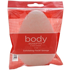 Купить Body Benefits, By Body Image, Отшелушивающий спонж для лица, 1 спонж  на IHerb