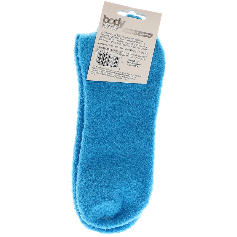 Body Benefits, By Body Image, AloeInfused Spa Socks, 1 Pair iHerb