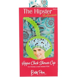 Betty Dain Creations, LLC, The Hipster Collection, Hippie Chick Shower Cap, 1 Shower Cap отзывы