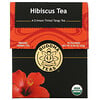 부다 티, Organic Herbal Tea, Hibiscus Flower, 18 Tea Bags, 0.95 oz (27 g)