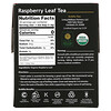 Buddha Teas, Organic Herbal Tea, Raspberry Leaf, 18 Tea Bags, 0.83 oz (24 g)