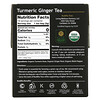 Buddha Teas‏, Organic Herbal Tea, Tumeric Ginger, 18 Tea Bags, 1.27 oz (36 g)