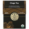 بودا تيز, Organic Herbal Tea, Chaga Mushroom, 18 Tea Bags, 0.95 oz (27 g)