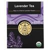 부다 티, Organic Herbal Tea, Lavender, 18 Tea Bags, 0.83 oz (24 g)
