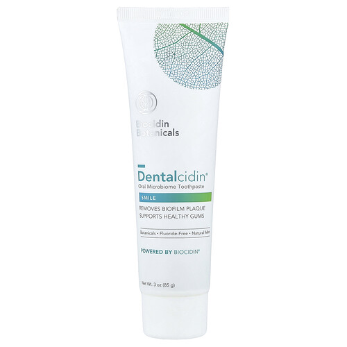 Biocidin Botanicals, Dentalcidin®, Oral Microbiome Toothpaste, Natural Mint, 3 oz (85 ml)