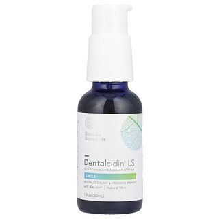 Biocidin Botanicals, Dentalcidin® LS, természetes menta, 1 fl oz (30 ml)