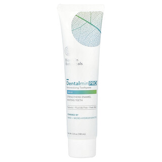 Biocidin Botanicals, Dentalmin Pro™, remineralizáló fogkrém, friss menta, 100 ml (3,4 oz)