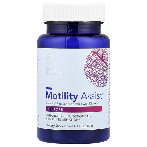 Biocidin Botanicals Motility Assist™, Botanical Regularity Formula with Digexin®, 30 Capsules