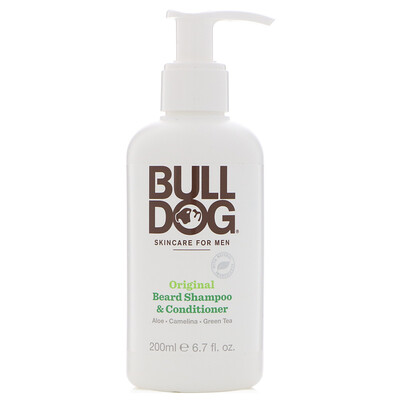 Bulldog Skincare For Men Оригинальный шампунь и кондиционер для бороды, 200 мл