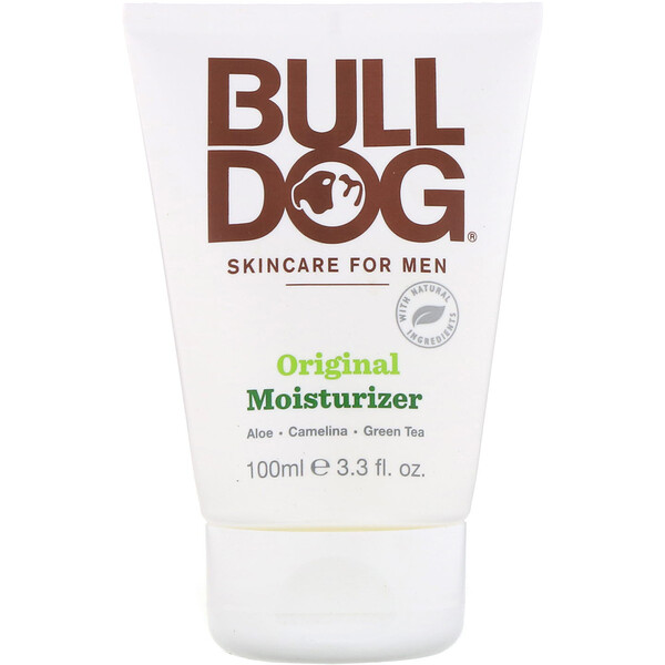 Bulldog Skincare For Men, Moisturizer, Original, 3.3 fl oz (100 ml)