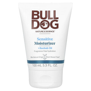 Bulldog Skincare For Men, Produkt nawilżający do skóry wrażliwej, bezzapachowy, 100 ml