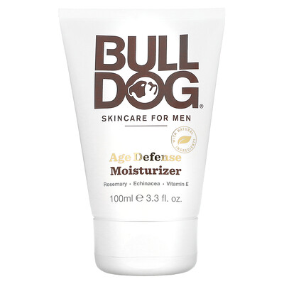 Bulldog Skincare For Men Moisturizer Age Defense 3.3 fl oz (100 ml)