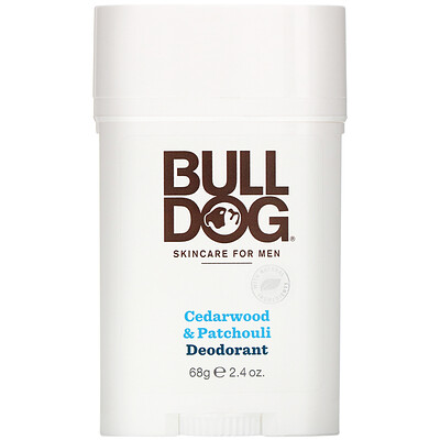 Bulldog Skincare For Men Дезодорант из кедрового дерева и пачули, 68 г