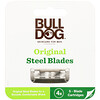 Bulldog Skincare For Men‏, شفرات فولاذية أصلية بديلة، خرطوشة بها أربعة قطع كل واحدة بها 5 شفرات
