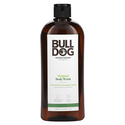 Bulldog Skincare For Men гель для душа, оригинальный, 500мл (16,9жидк.унции)