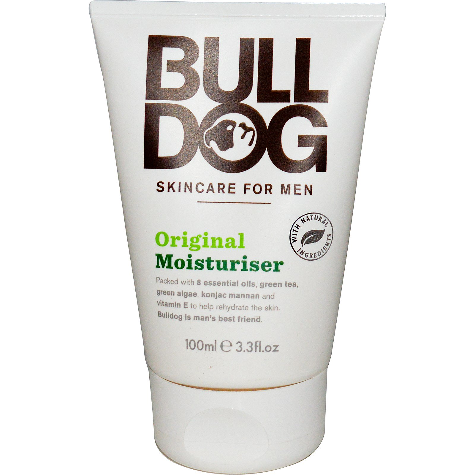 Bulldog Skincare For Men, Moisturizer, Original, 3.3 fl oz