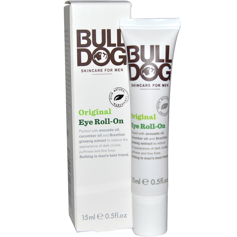 Bulldog Skincare For Men, Original Eye RollOn, 0.5 fl oz (15 ml) iHerb