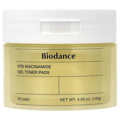 Biodance, Vita Niacinamido gelio toniko pagalvėlės, 60 pagalvėlių