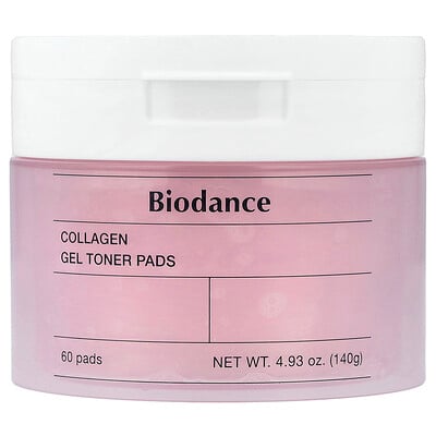 Biodance, Collagen Gel Toner Pads, 60 Pads