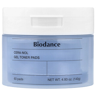 Biodance, Cera-Nol Gel Toner Pads, 60 Pads