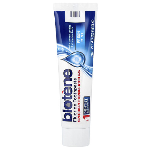 Photos - Toothpaste / Mouthwash Biotene Dental Products Biotene Dental Products, Fluoride Toothpaste, Fresh Mint, 4.3 oz BDP-10050(121.9 g)