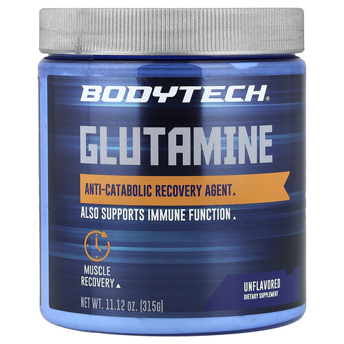BodyTech, Glutamine, Unflavored, Glutamin, geschmacksneutral, 315 g (11,12 oz.)