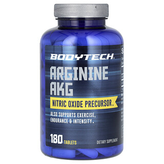 BodyTech‏, ארגינין AKG,‏ 180 טבליות