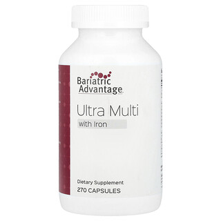Bariatric Advantage, Ultra Multi met ijzer, 270 capsules