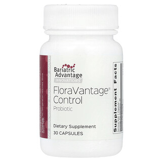 Bariatric Advantage, Innovations, FloraVantage Control Probiotic, 10 Billion CFU, 30 Capsules