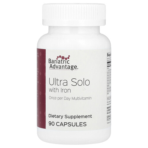 Bariatric Advantage Ultra Solo with Iron, 90 Capsules