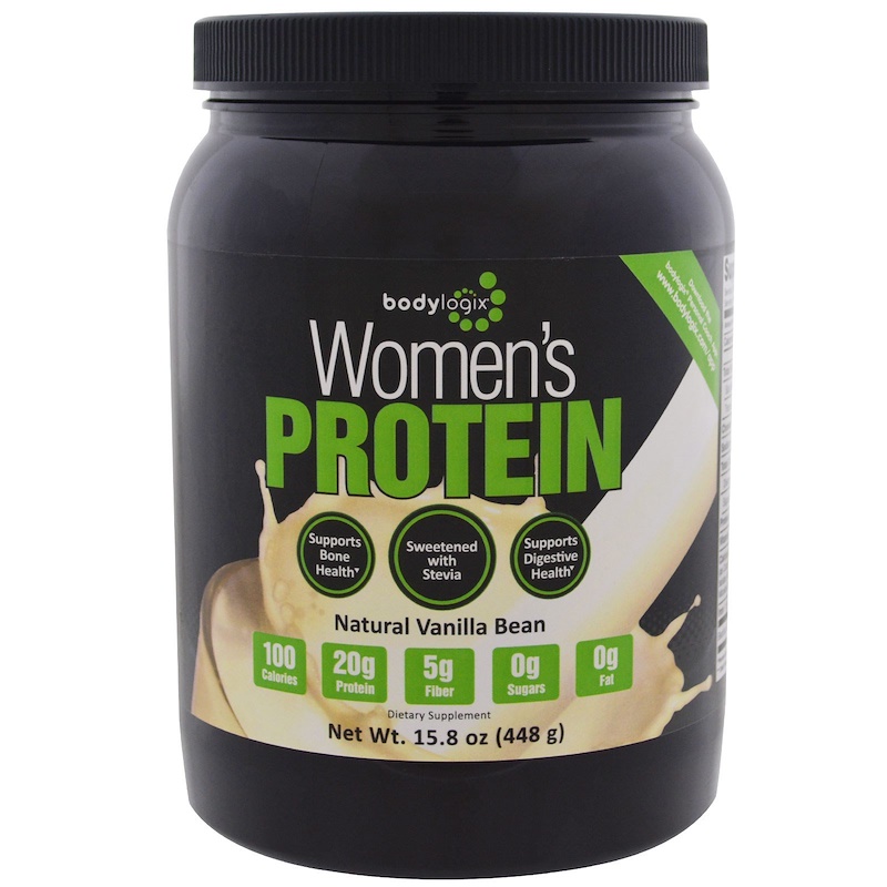 Bodylogix, Women's Protein Powder, Natural Vanilla Bean, 15.8 oz (448 g