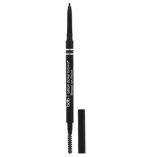 Billion Dollar Beauty, Billion Dollar Brows, Brows on Point: Microlápiz para cejas, Cuervo, 0,045 g (0,002 oz)