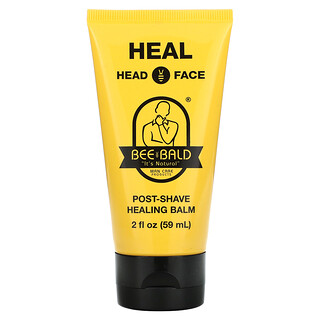 Bee Bald, Heal Head＆Face、Post-Shave Healing Balm、59ml（2液量オンス）