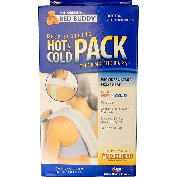 Bed Buddy, Hot & Cold Pack, Deep Soothing Thermatherapy, One Size Fits All