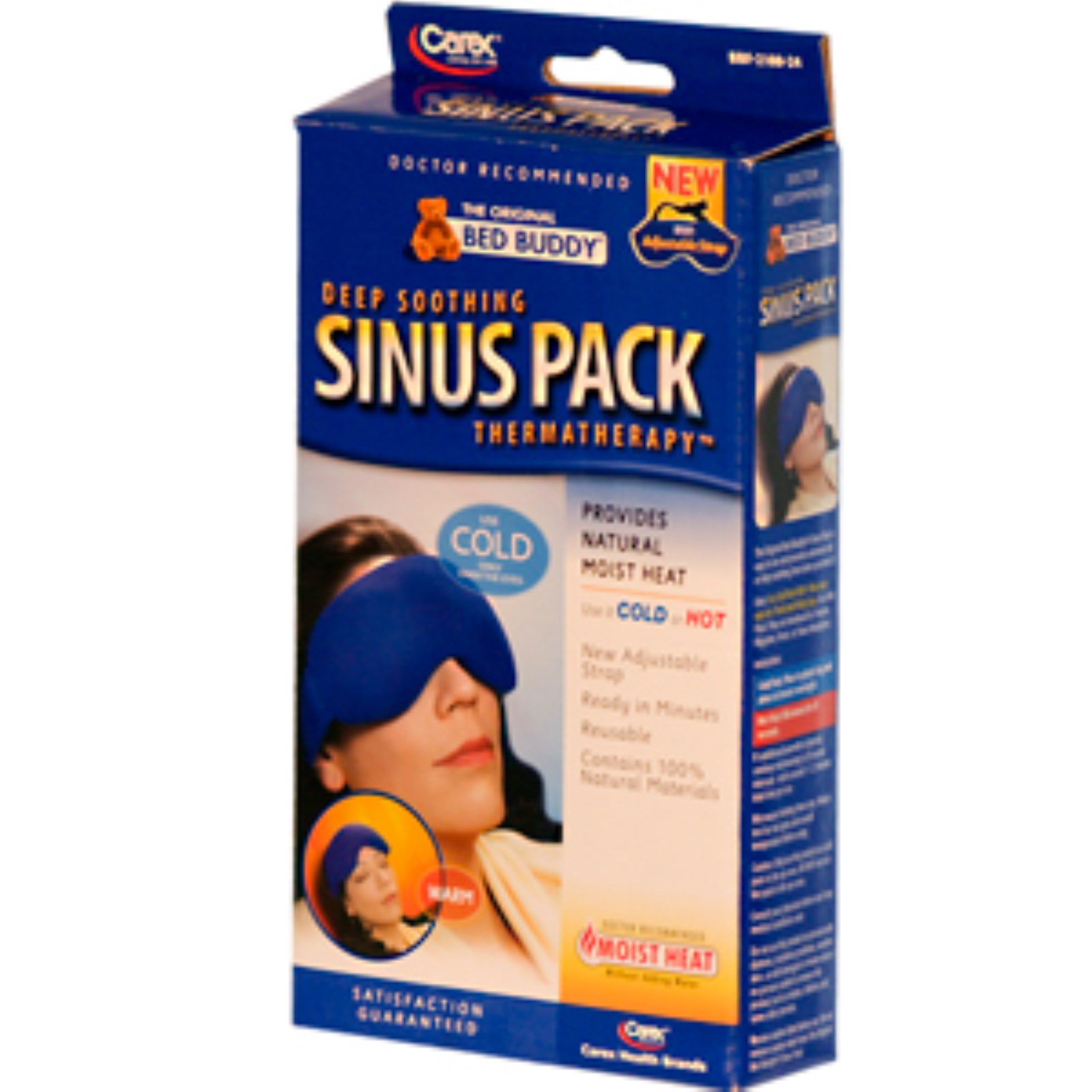 Bed Buddy Sinus Pack Deep Soothing Thermatherapy Iherb