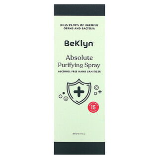 BeKLYN, 充分净化喷剂，无酒精，10.14 液量盎司（300 毫升）